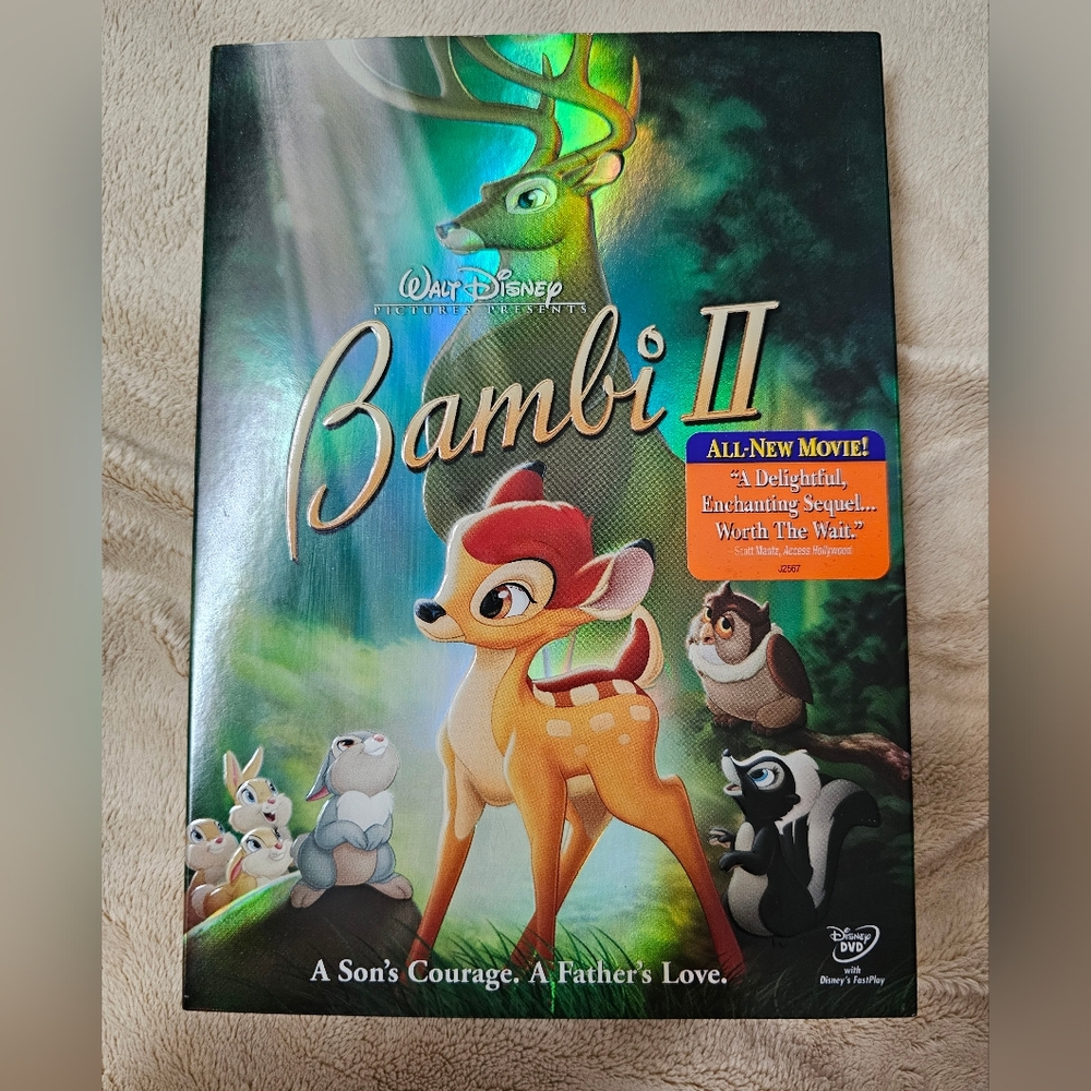 Disney Bambi II DVD. New
